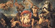 Jacob Jordaens Neptune Creates the Horse painting